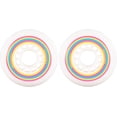 thumbnail image 1 of Rollerex Lollipop Boardwalk Inline Skate Wheels (2-Pack) (Various Size Options Available) - Use on Roller Blades, RipStiks, Luggage, Baggage or Wheelchairs (80mm), 1 of 6