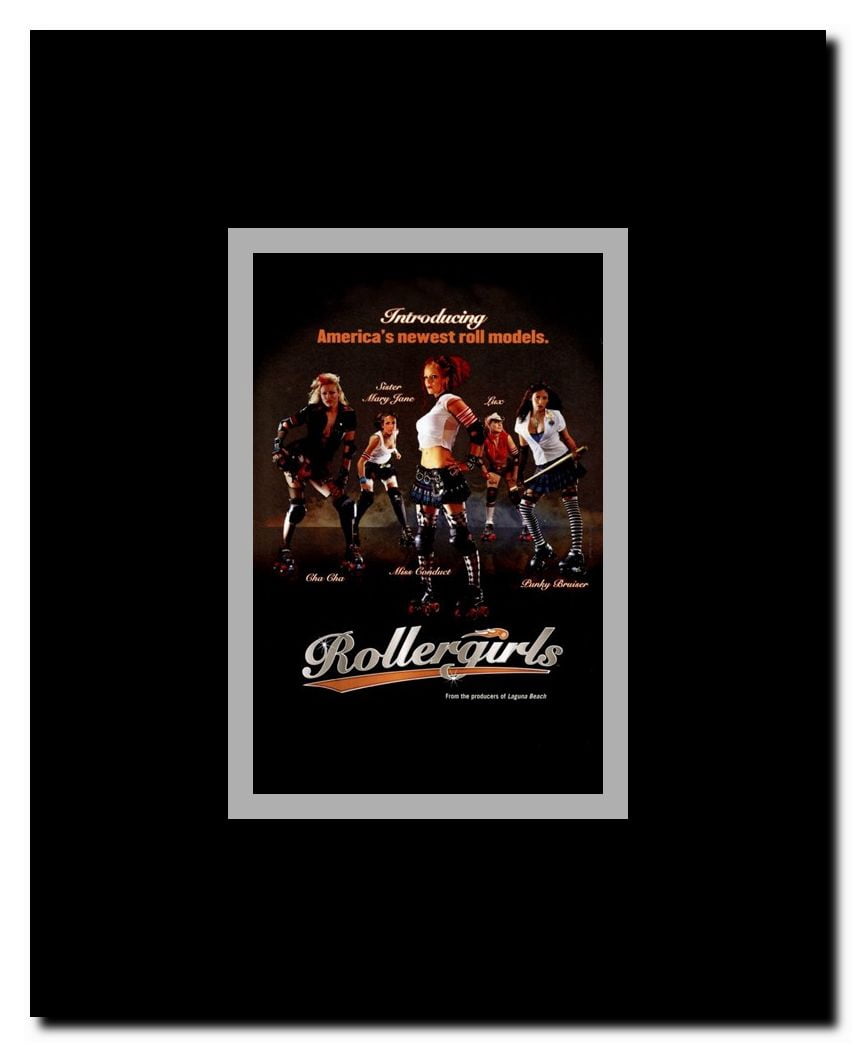 Rollergirls Framed Movie Poster