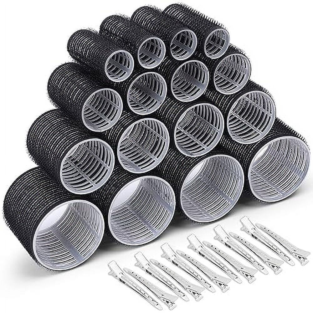Rollers Hair Curlers 28 Pcs Set with 16Pcs Hair Curlers 4 Sizes (4