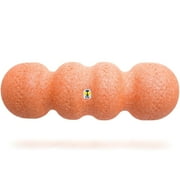 Rollga PRO - The Better Foam Roller for Back Pain, Flexibility, Muscle Recovery, Yoga, Pilates, Deep Tissue Massage, Headache, Physical Therapy, & Exercise. Neck, Back, Legs, & Feet