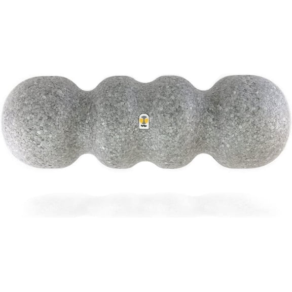 Rollga - The Better Foam Roller for Back Pain, Flexibility, Muscle Recovery, Yoga, Pilates, Deep Tissue Massage, Headache, Physical Therapy, & Exercise. Neck, Back, Legs, & Feet