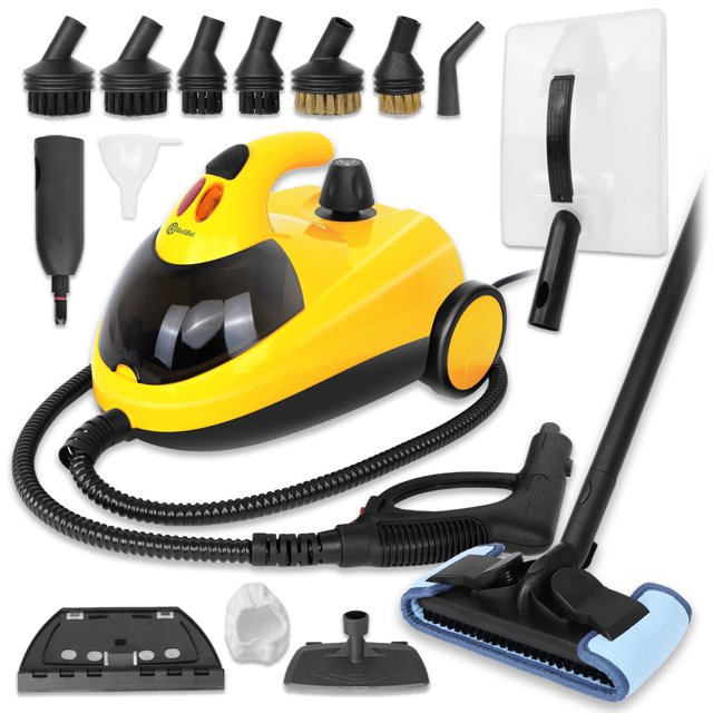 RolliBot Steam Cleaner, Multipurpose Powerful Steamer with 18