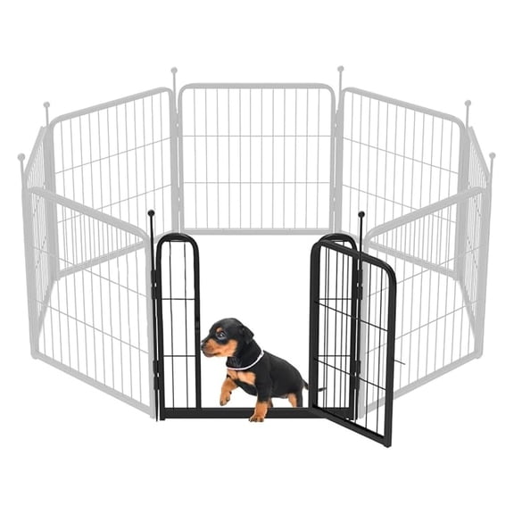 Rollick Dog Playpen, 1 Add-On Gate Panel, Single 24-Inch Gate Panel