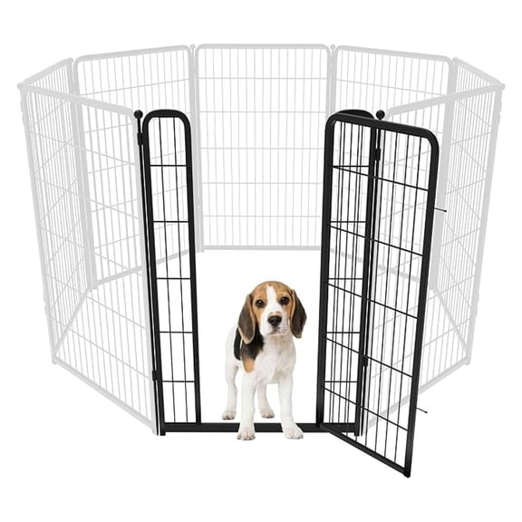 Rollick Dog Playpen, 1 Add-On Gate Panel, Single 45-Inch Gate Panel