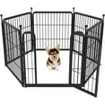 thumbnail image 1 of Rollick Dog Playpen for Yard, RV Camping, 24 inch 6 Panels for Small Dogs│Patented, 1 of 5