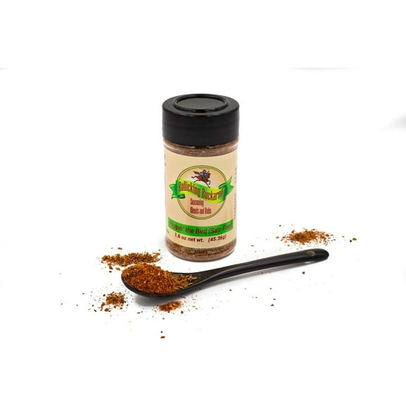 Rollicking Buckaroo Flippin the Bird Rub (Salt-Free) - Case of 12 - 1.6 oz.
