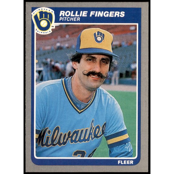 Rollie Fingers #581 1985 Fleer