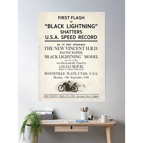 Rollie Free Flying Mile Poster Wall Art, Modern Wall Decor For Living Room Bedroom, 16x24 UNFRAMED