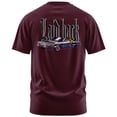 thumbnail image 1 of Rollin Hard Laidback Graphic T-Shirt (X-Large, Burgundy), 1 of 4