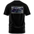 thumbnail image 1 of Rollin Hard Men's Trokitas Lowrider black Big & Tall heavyweight cotton classic boxy fit front and back print graphic tee shirt, 1 of 5