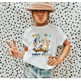 thumbnail image 1 of Rollin' Into First Grade Bluey Bingo Youth T-shirt, Back to School Bluey Friends Shirt, Kids Toodler, 1 of 2