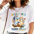 thumbnail image 1 of Rollin' Into Third Grade Bluey Bingo T-shirt, Back to School Bluey Friends Shirt, 1 of 2