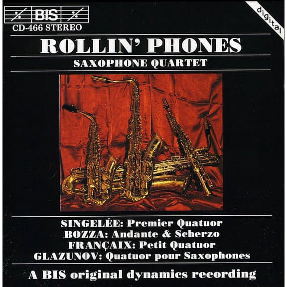 Rollin' Phones - Premier Quatour / Andante & Scherzo - Music & Performance - CD