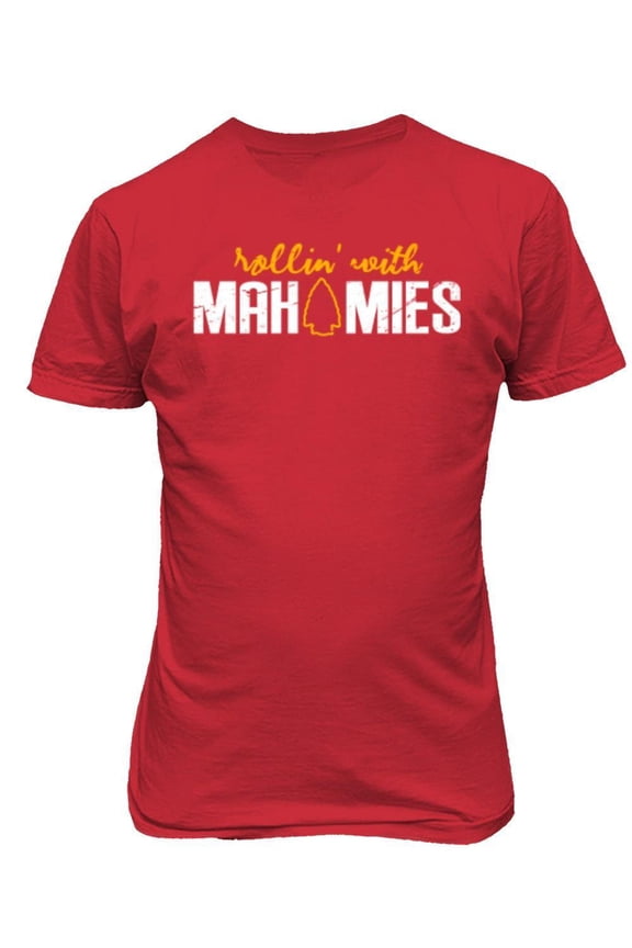 Rollin' With Mahomies Mahomes Football Quarterback Unisex T-Shirt All Size S-5XL