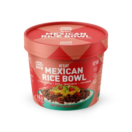 RollinGreens Plant-Based Mexican Rice Bowl, 2.5oz, 1 Count