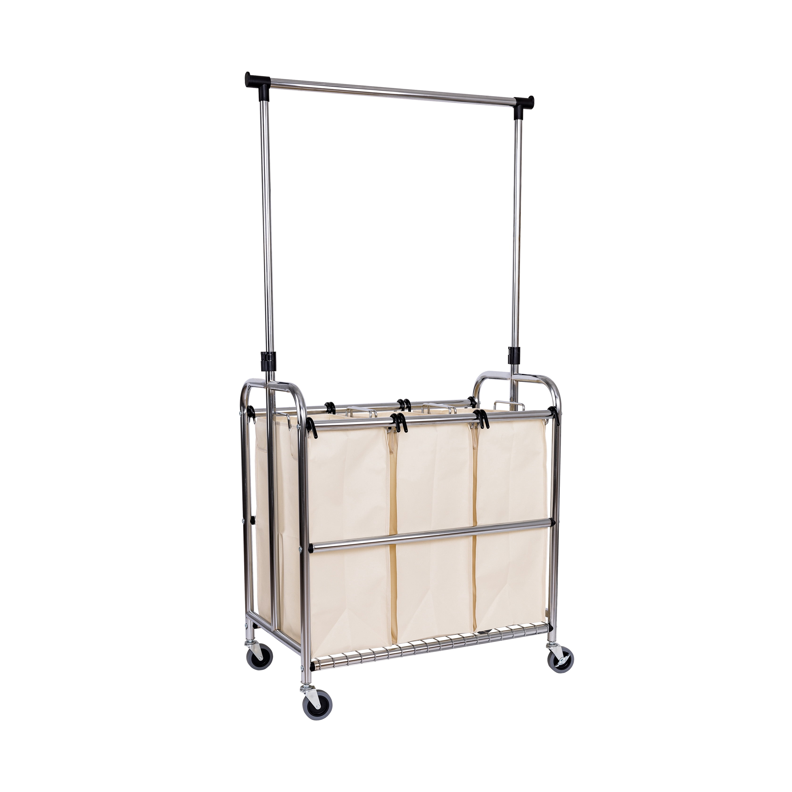 Laundry Sorter With Hanging Barnull