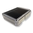 thumbnail image 1 of Rolling 66 Dual Deck Playing Card Holder Acrylic Box with Cards Included, Black, 1 of 5