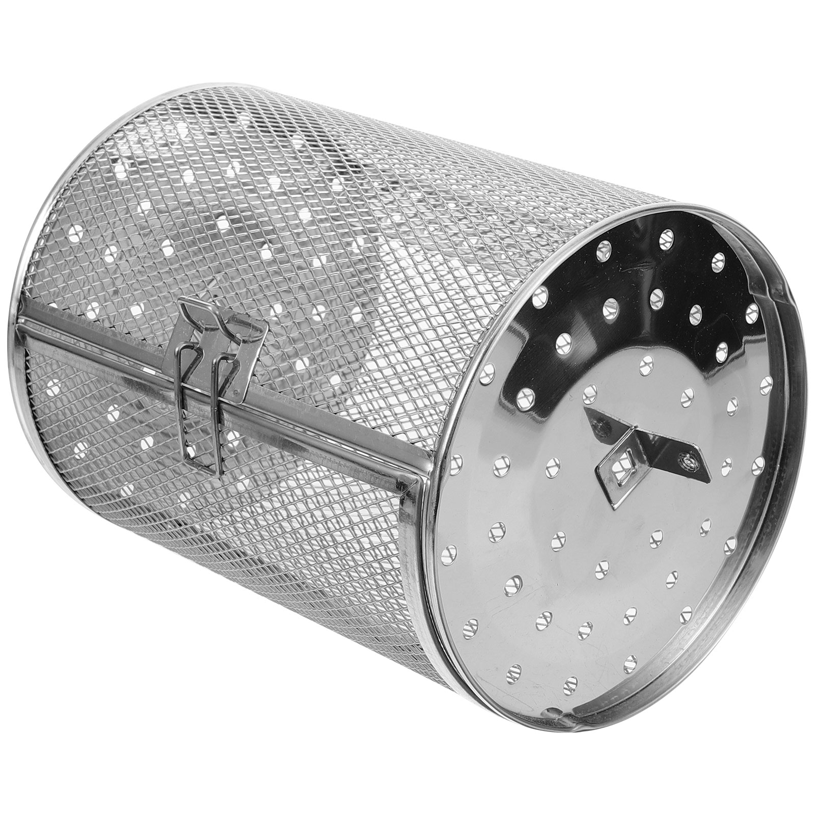 Rolling BBQ Basket Stainless Steel Oven Basket Oven Rotisserie Basket