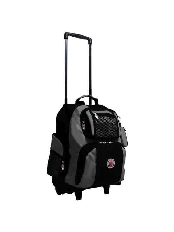 Rolling Backpack Carry On - 22 Inch Travel Backpack with Wheels - Lightweight Rolling Luggage for Men Women