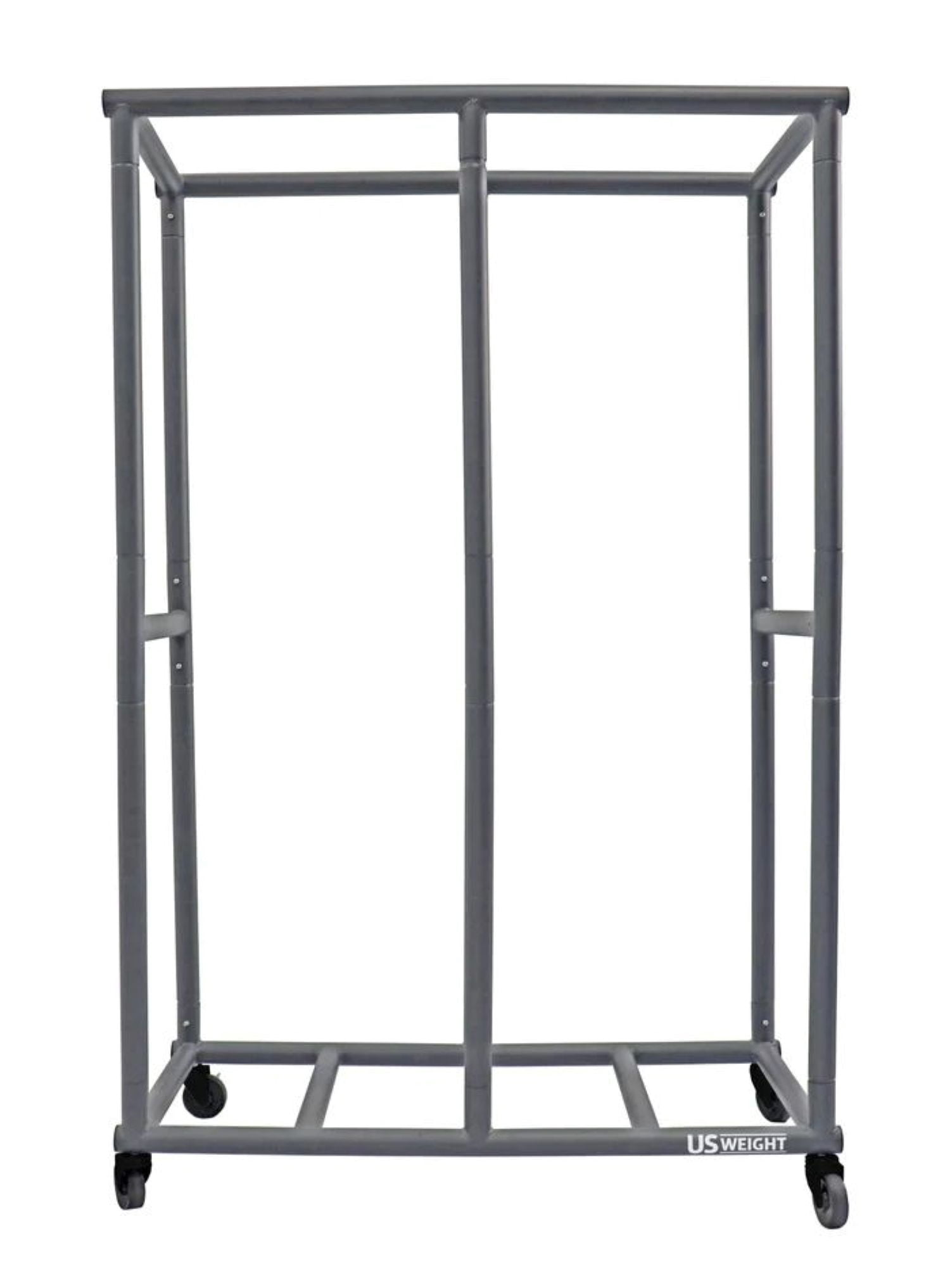 Rolling Cart for Stackable Steps, Durable Utility Cart with High-Strength Steel Tubing, Rolling Storage Unit for Studios and Gyms, Holds 20-6 Inch or 36-4 Inch Steps with Locking Caster Wheels