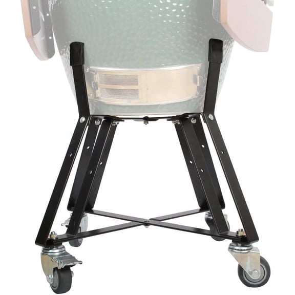 Rolling Cart Stand for Large Size Egg with Heavy Duty Locking Caster Wheels Powder Coated Steel Rolling Outdoor Cart Stand Accessory