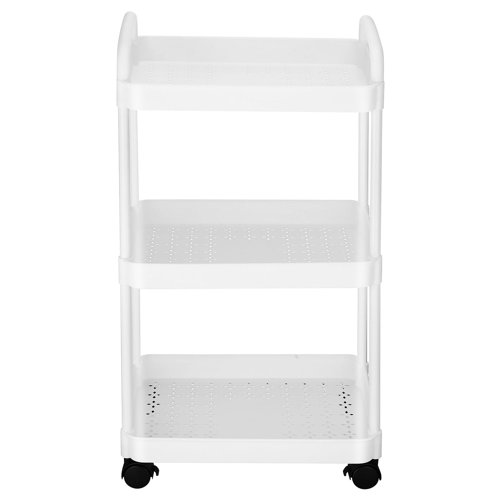 Rolling Cart Utility Cart 3 Tier Rolling Cart Under Desk Storage
