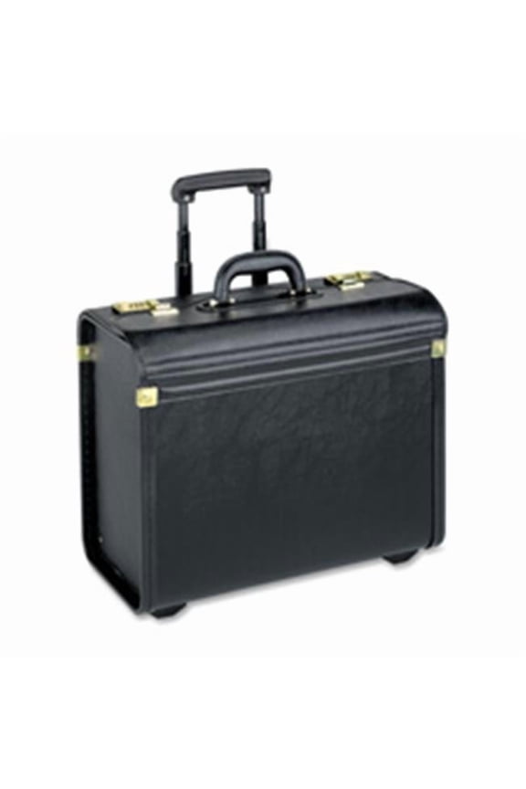 Rolling Catalog Case, Oversized, 22 in. x 14 in. x 8 in., Black