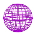 thumbnail image 1 of Rolling Chicken Coop Ball, Chicken Wire, 8 in Spherical Enclosure, Purple, Mesh, Chicken Orb Ball CagetoFree Range, 1 Pc, 1 of 5