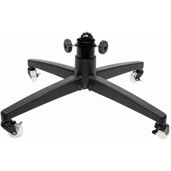 Rolling Christmas Tree Stand for up to 9 Foot Artificial Trees - Heavy-Duty Xmas Tree Stand Base with Casters and Adjustable Base - Compatible with Most Upright Tree Bags Up to 154 lbs.