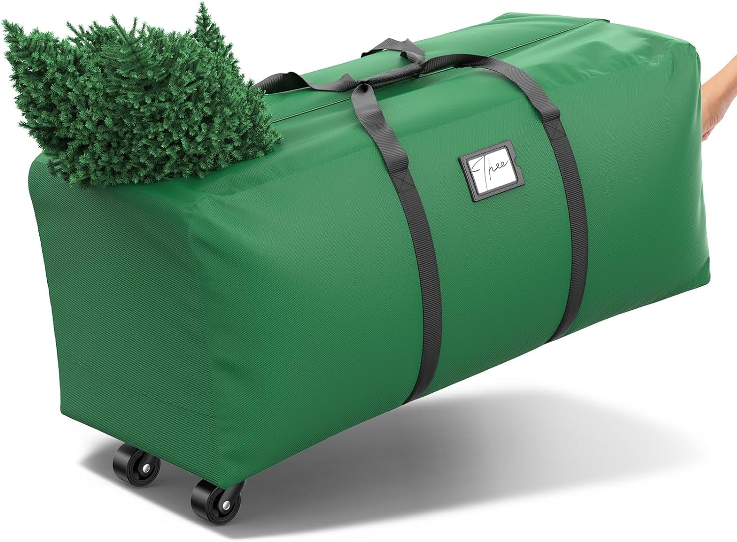 Premium Green Rolling Duffle Bag Style Christmas Tree Storage Bag Up to 9  Ft, 1 unit - Fry's Food Stores