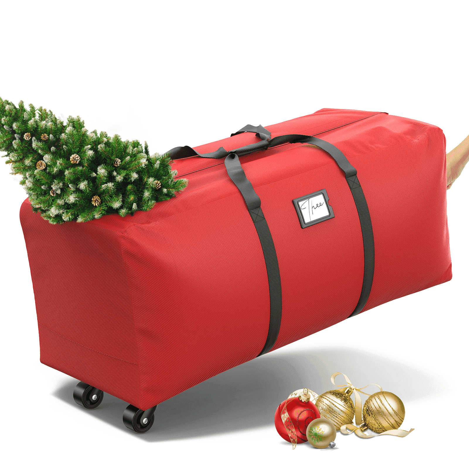 Rolling Christmas Tree Storage Bag, Waterproof Anti-Tear Heavy-Duty ...