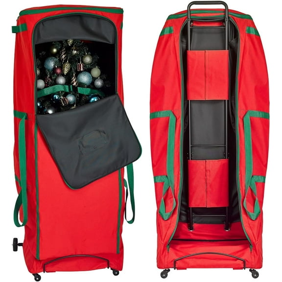 Hold N' Storage Rolling Christmas Storage Bag Fits Up to 12 ft. Extra Large With Wheels