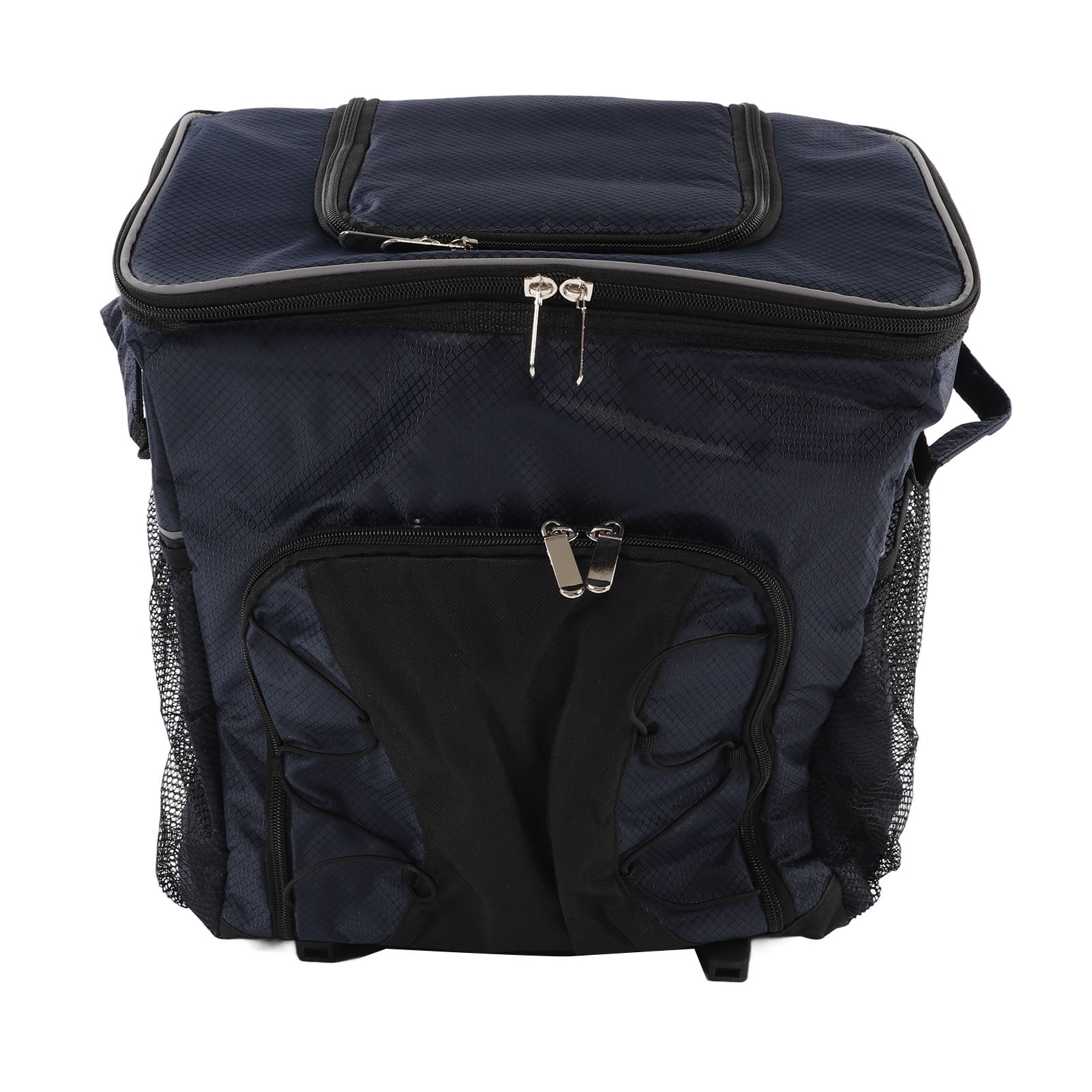 Demeras Large Rolling Cooler Waterproof Insulated Wheeled Cooling Bag 43L Rolling Cooler With Wheels And Handle For Picnic Camping