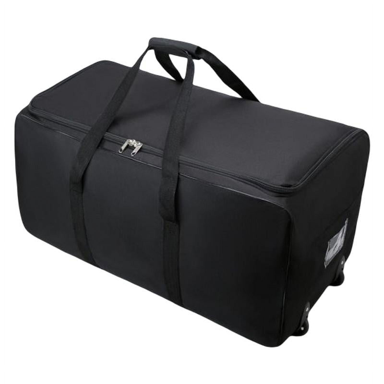Rolling Duffle Bag with Wheel with Zipper Sturdy for Comforters Cloakroom Holiday