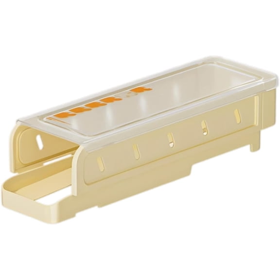 Rolling Egg Holder Auto-Roll Refrigerator Storage Stackable Slide Out Space Saving for Homeowners Bakers