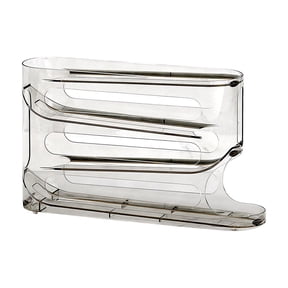 Rolling Egg Organizer, 4 Tier Egg Rack, 30 Egg Capacity Refrigerator Storage, Slide Type Egg Roller, Kitchen Side Door Egg Storage Box