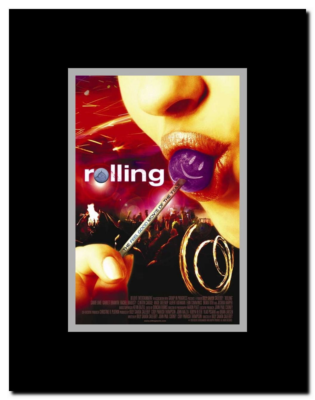 Rolling Framed Movie Poster