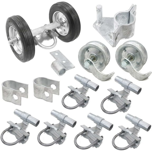 Rolling Gate Hardware Kit for Chain Link Sliding Gates