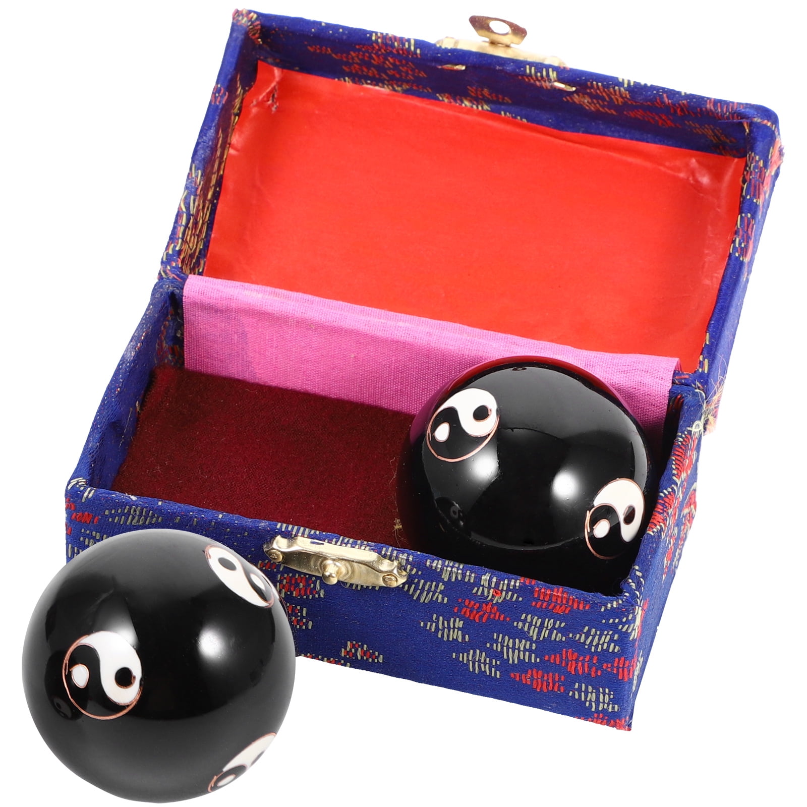 Rolling Hand Ball Playing Massage Roller Gym Fitness Elderly Enamel 2 Pcs Walmart