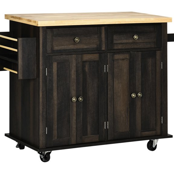 Kitchen Island with Spice Rack | Customize Your Kitchen Storage