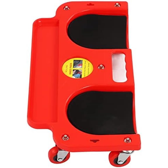 Rolling Knee Dolly, Sliding Knee Pads Protector with 5 Swivel Castors Repair Tool Tray for Mechanic Carpenter Flooring$$Tools & Hardware Other