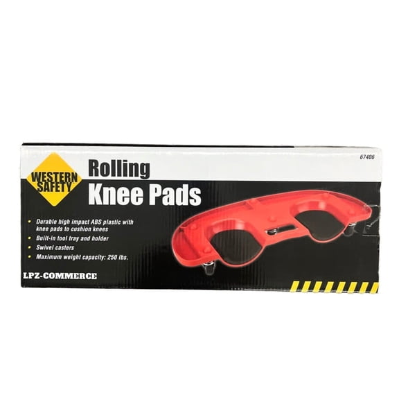 Rolling Knee Pads Durable Wheeled Platform Knee Pad Mechanic Carpenter Flooring