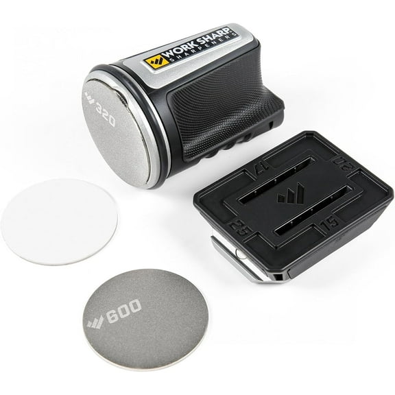 Rolling Knife Sharpener - 4 Sharpening Angles, For All Kitchen Knife Sets