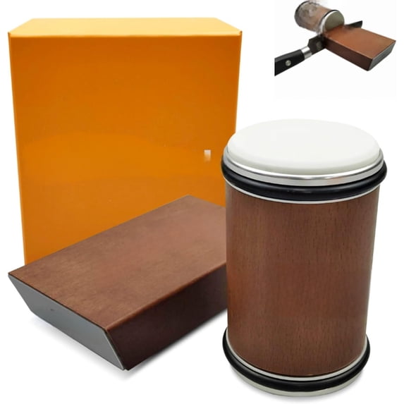Rolling Knife Sharpener Kit – Premium Knife Sharpener Tool with Diamond and Ceramic Stones for All Steel Hardness, Adjustable Knife Sharpening Tool for 15 & 20 Degrees – Ideal for Kitchen Knives$$