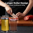 thumbnail image 1 of Rolling Knife Sharpener Kit, Upgraded Roller with Leather Strop for Kitchen Knives, 4-Disc Stone Sharpener 15-22 Degree Sharpening, Gold, 1 of 8