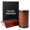 thumbnail image 1 of Rolling Knife Sharpener Kit with Diamonds and Ceramic for Steel of Any Hardness 15 and 20 Degree Magnetic Angle Knife Sharpeners, 1 of 5