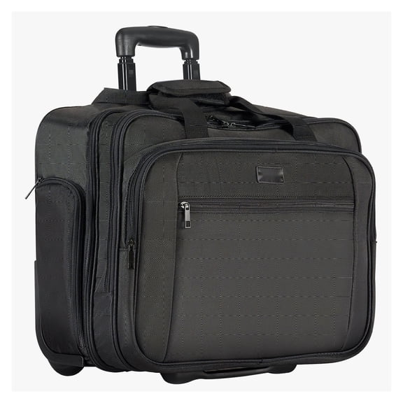 Rolling Laptop Bag 17.3 Inch, Wheeled Briefcase for Work