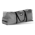 thumbnail image 1 of Rolling Large Christmas Tree Storage Bag - Fits Up to 9 ft. Artificial Disassembled Trees (2 Wheels, Gray), 1 of 4