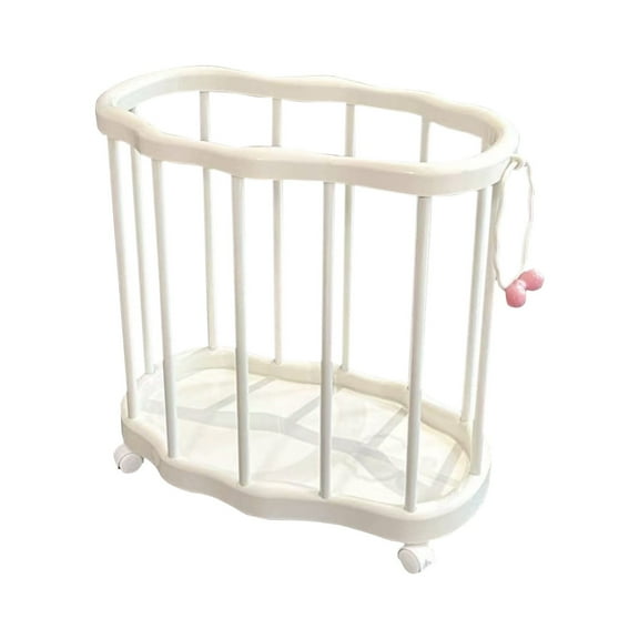 Rolling Laundry Basket with Wheels,Large Space-Saving Hamper for Clothes & Fitness Gear,Portable Clothes Hamper,Stylish Black Design for Easy Transport in Small Spaces