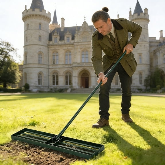 Rolling Lawn Aerator